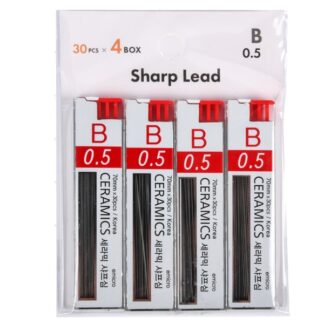 Lead Refill For Mech Pencil 0.5Mm 4Pcs