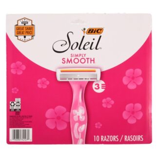 Bic Simply Soliel Smooth Razor 10 Pk