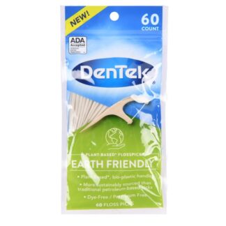 Dentek Earth Friendly Floss Picks 60 Ct