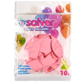 Salver Balloons Pastel Pink 12In 10Pk