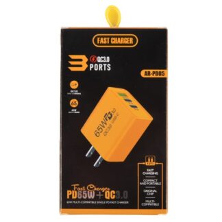 Fast Charger Multi Compatible  Pd 65W 3 Ports