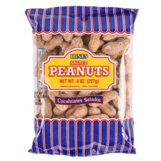 Hines Peanuts Salted Roasted 8 Oz