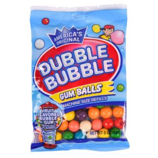 Dubble Bubble Gum Balls 5 Oz Bag