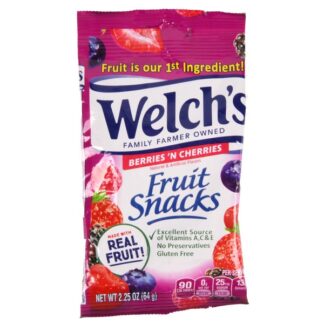 Welch'S Fruit Snack Berries 'N Cherries 2.25 Oz