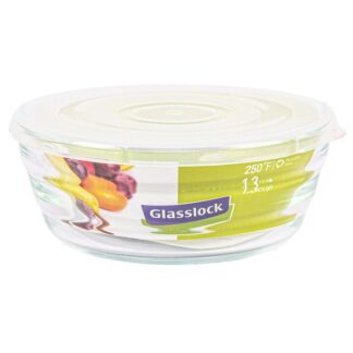 Glasslock Glass Container Round 330 Ml
