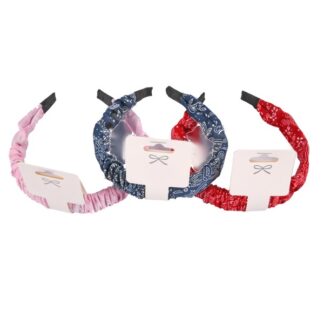 Headband Paisley Style Asst Color