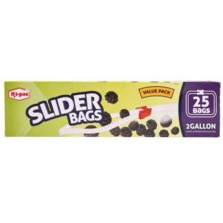 Ri-Pac Slider Bags 2Gallon 25 Ct