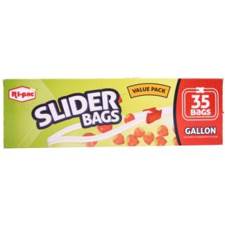 Ri-Pac Slider Bags Gallon 35 Ct