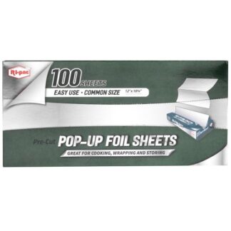 Pop Up Foil Sheets 100 Ct12"X10 1/4"