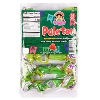 Dulces Gaby Paleton Sandia 12 Ct 50 Gr