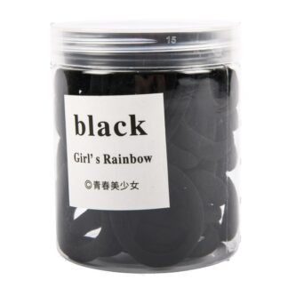 Hair Elastics Black