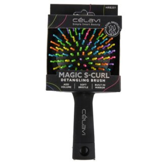 Celavi Magic S-Curl Mini Hair Detangling Brush