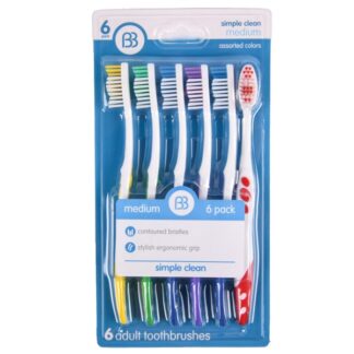 Brush Buddies Simple Clean Toothbrush Medium