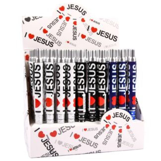 Pen "I Love Jesus" Asst