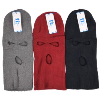 Hw Winter 3-Whole Face Mask Asst