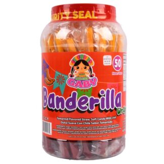 Dulces Gaby Banderilla Tamarind Candy 50 Ct 2.2 Lbs