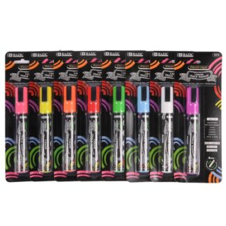 Bazic Color Wet Erase Chalk Marker Asst 1Pc