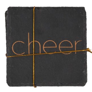Coasters "Cheer" 4X4" 4Pc