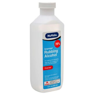 Nuvalu Isopropyl Rubbing Alcohol 70% 12 Oz
