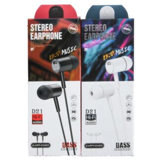 Extra Bass Stereo Earphones 3.5Mm