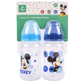 Mickey Wide Neck Bottle 2 Pk