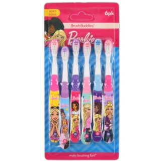Barbie Toothbrush 6Pk