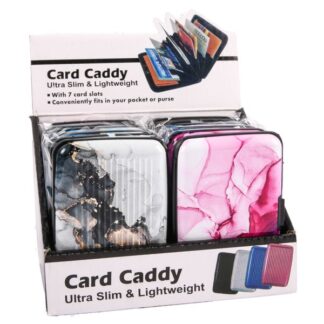 Card Caddy Marble Asst