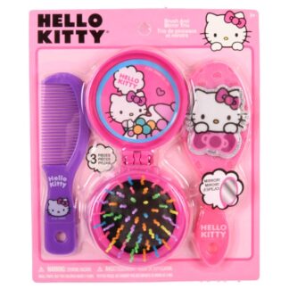 Hello Kitty Brush&Mirror Set 3Pc