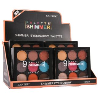 Santee Eyeshadow Shimmer Palette 9 Color
