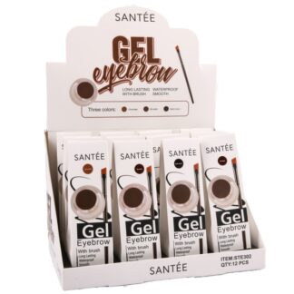 Santee Waterproof Gel Eyebrow Asst Col