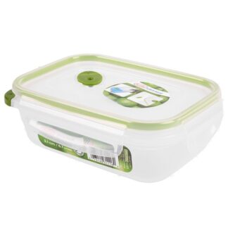 Sterilite Rec Container Clr W/Grn Lid 3.1 Cup