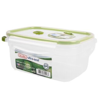 Sterilite Rec Container Clr W/Grn Lid 4.5 Cup