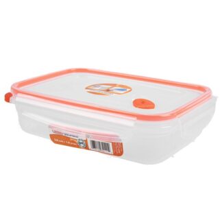 Sterilite Rec Container  W/Tangerine Lid 5.8 Cup