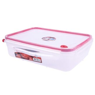 Sterilite Rec Container Clr W/Red Lid 16 Cup