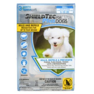 Shieldtec Plu F/Sm Dog Flea&Tick Treatment 3 Ct