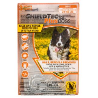 Shieldtec Plus F/Lg Dog Flea&Tick Treatment 3 Ct