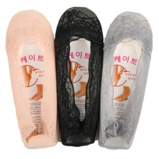 Womens Lace Socks Asst Color 1 Pr