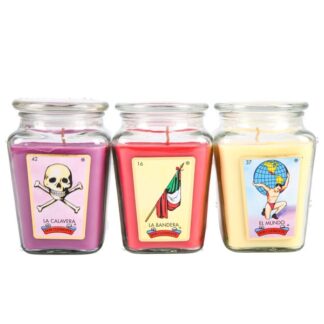 Loteria Scented Candles 18 Oz Assorted