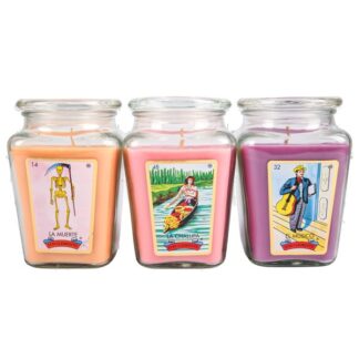 Loteria Scented Candles 18 Oz Assorted