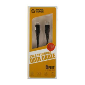 Power House Usb C To Lighting Data Cable 5 Ft