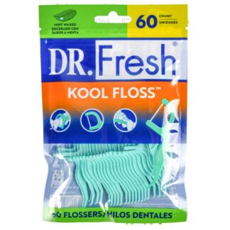 Dr. Fresh Kool Mint Flossers 60 Ct