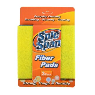 Spic And Span Fiber Pads 3 Pk