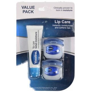 Vaseline Lip Care Value Pack 3 Ct