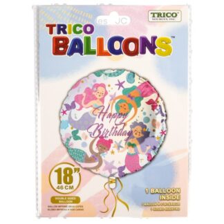 Trico 18" Happy Birthday Mermaids
