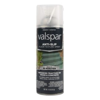 Valspar Anti-Slip Floor Texture Spray Clear 11 Oz