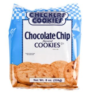 Checkers Chocolate Chip Cookies 8 Oz