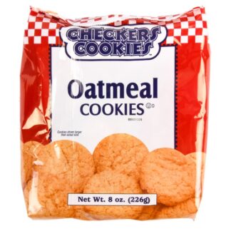 Checkers Oatmeal Cookies 8 Oz