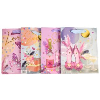 Gift Bag Balloon&Surprise Asst Design Lg 32X26X12 Cm