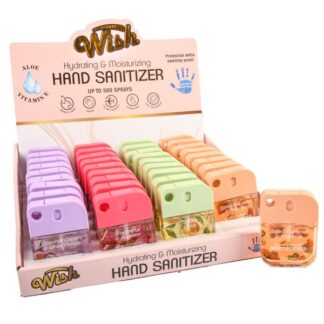 Wish Hand Sanitizer Spray 1.2 Oz Asst Pdq