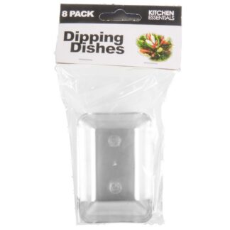 Dipping Dishes Clear 8 Pk